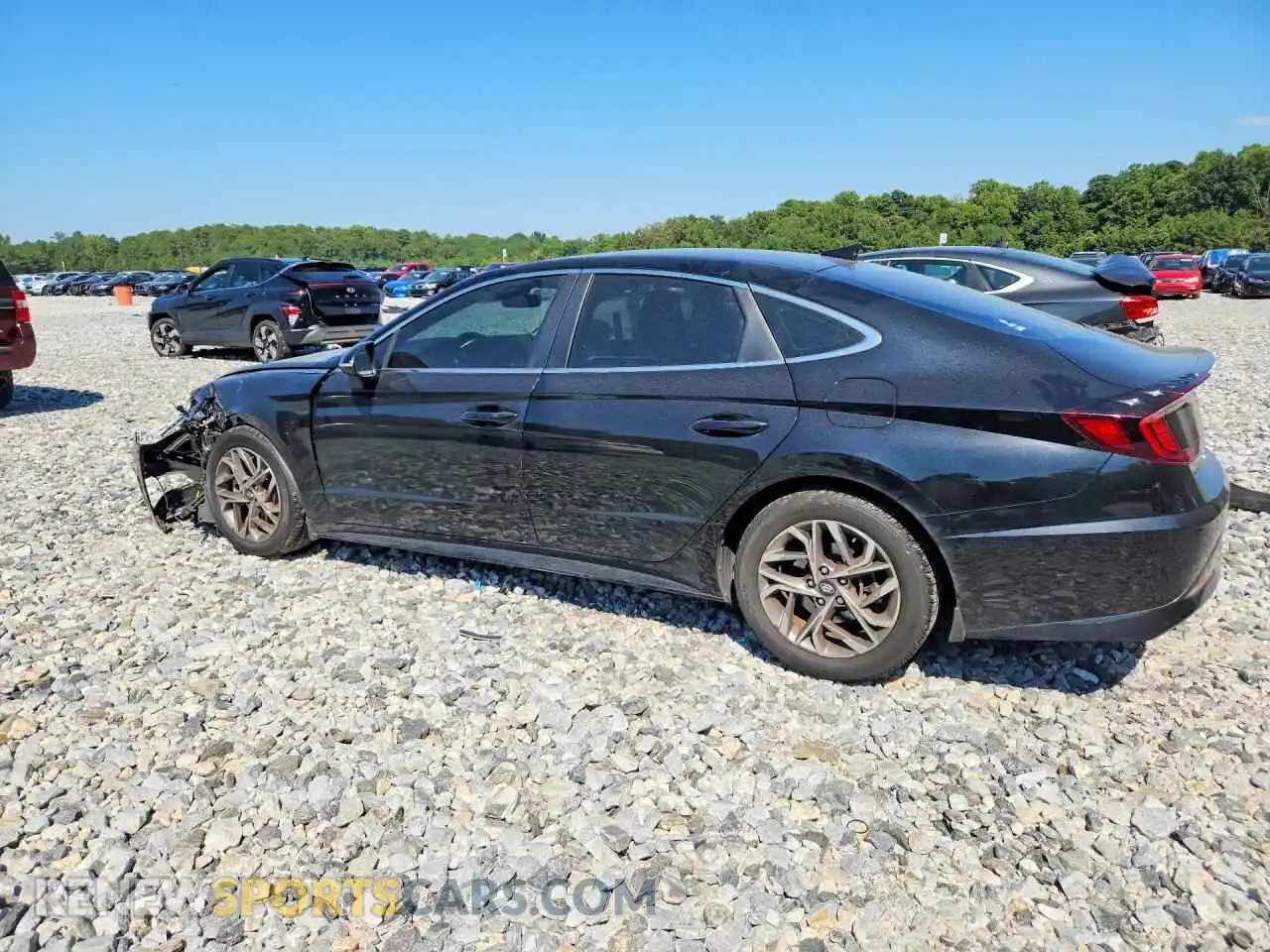 2 Фотография поврежденного автомобиля KMHL64JA2MA150083 HYUNDAI SONATA 2021