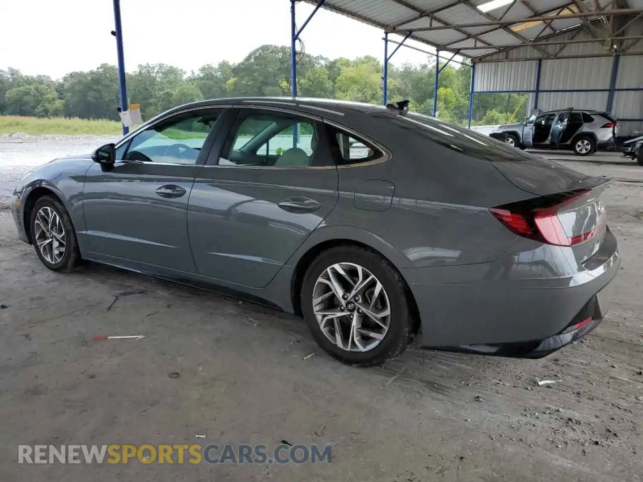 2 Фотография поврежденного автомобиля KMHL64JA4MA164258 HYUNDAI SONATA 2021