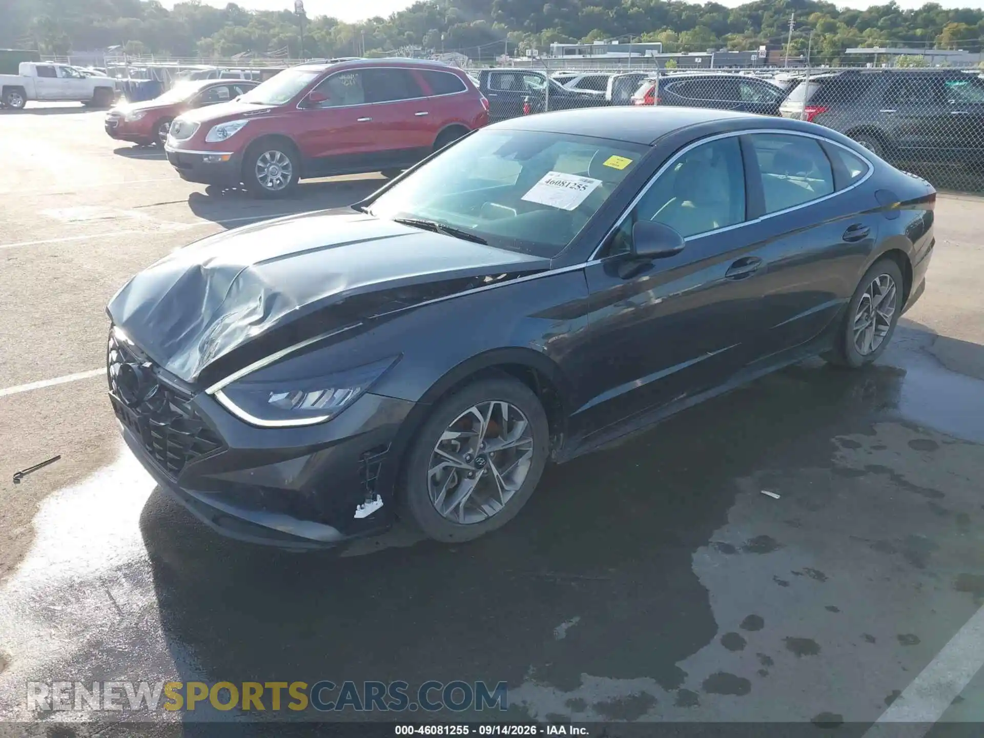 2 Photograph of a damaged car KMHL64JA5MA155245 HYUNDAI SONATA 2021