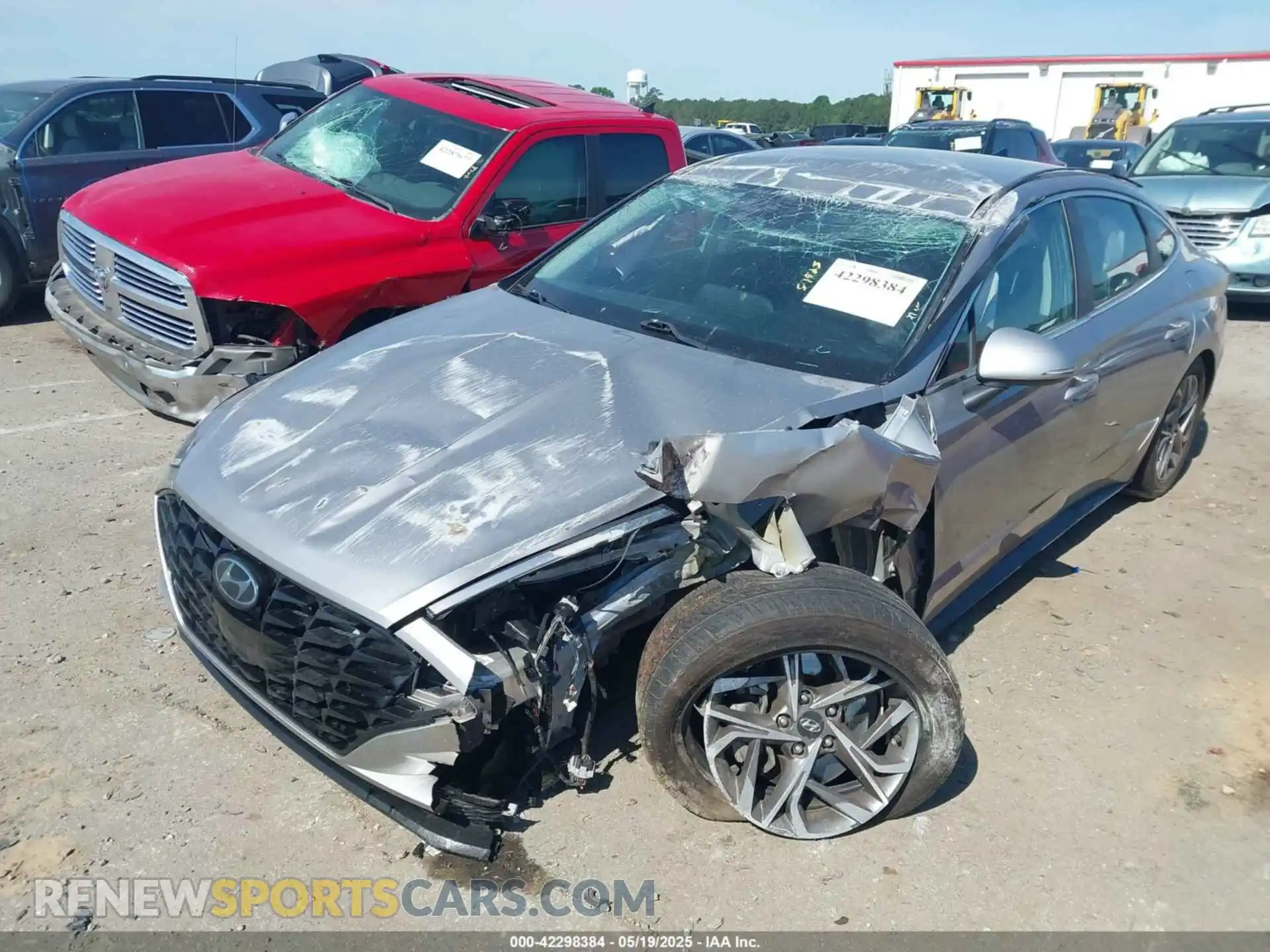 2 fotografías del automóvil dañado KMHL64JA8MA148743 HYUNDAI SONATA 2021