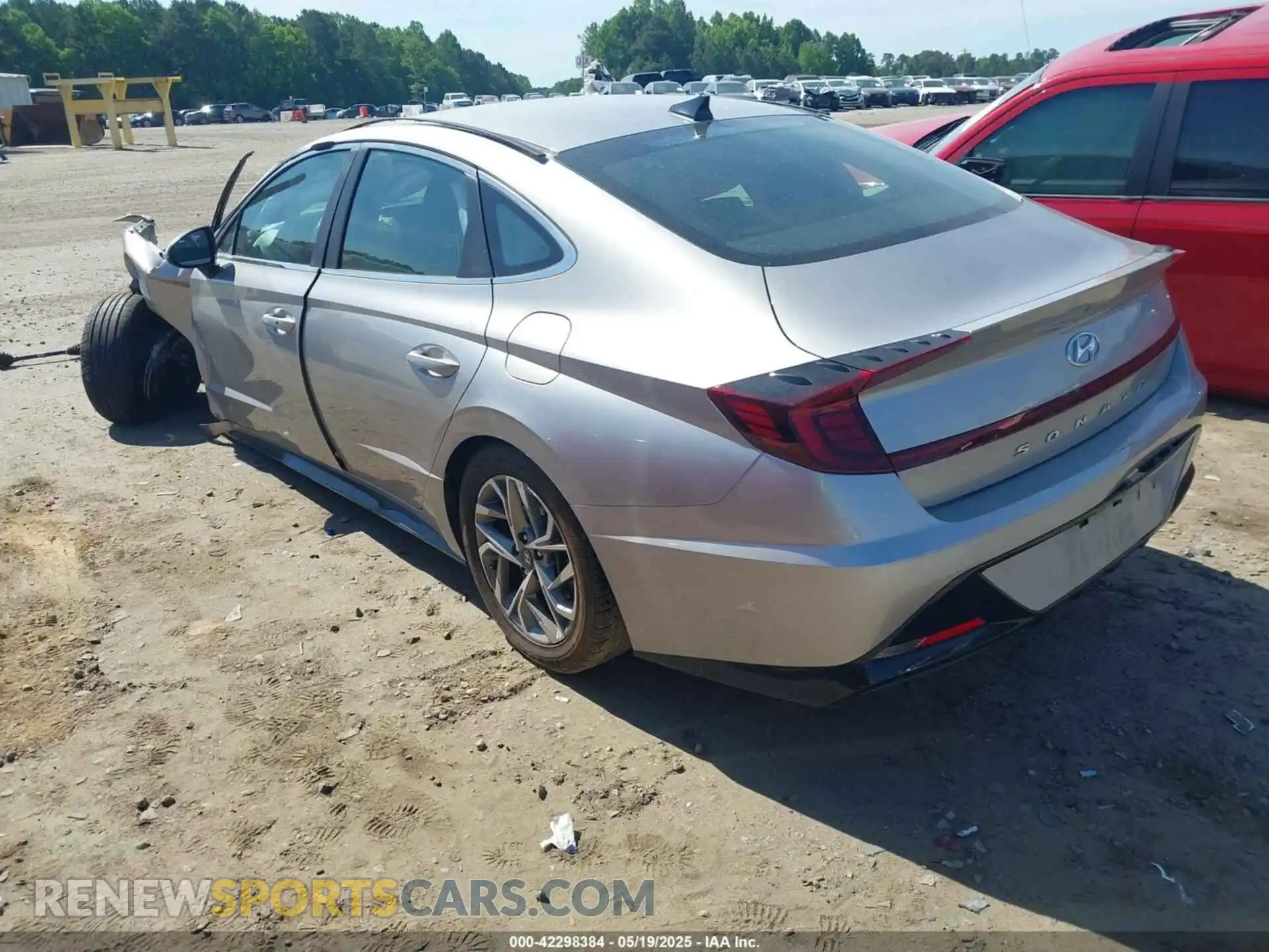 3 fotografías del automóvil dañado KMHL64JA8MA148743 HYUNDAI SONATA 2021