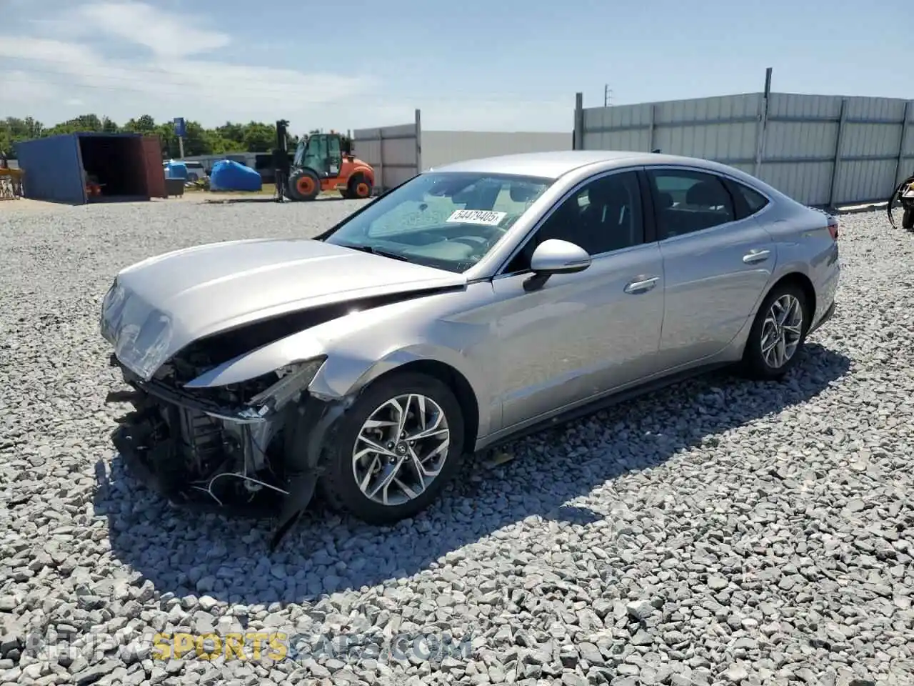 1 Photograph of a damaged car KMHL64JAXMA145522 HYUNDAI SONATA 2021