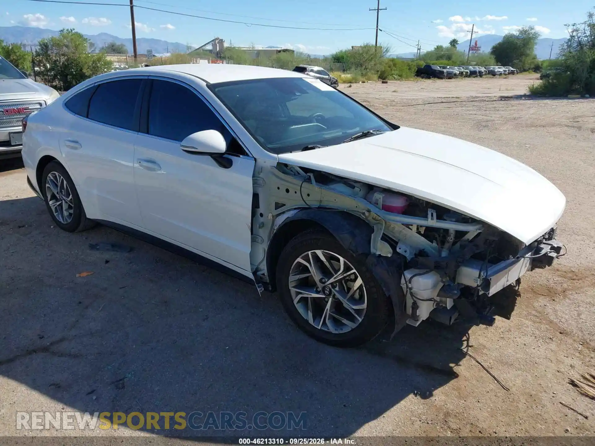 1 Photograph of a damaged car KMHL64JAXMA149361 HYUNDAI SONATA 2021