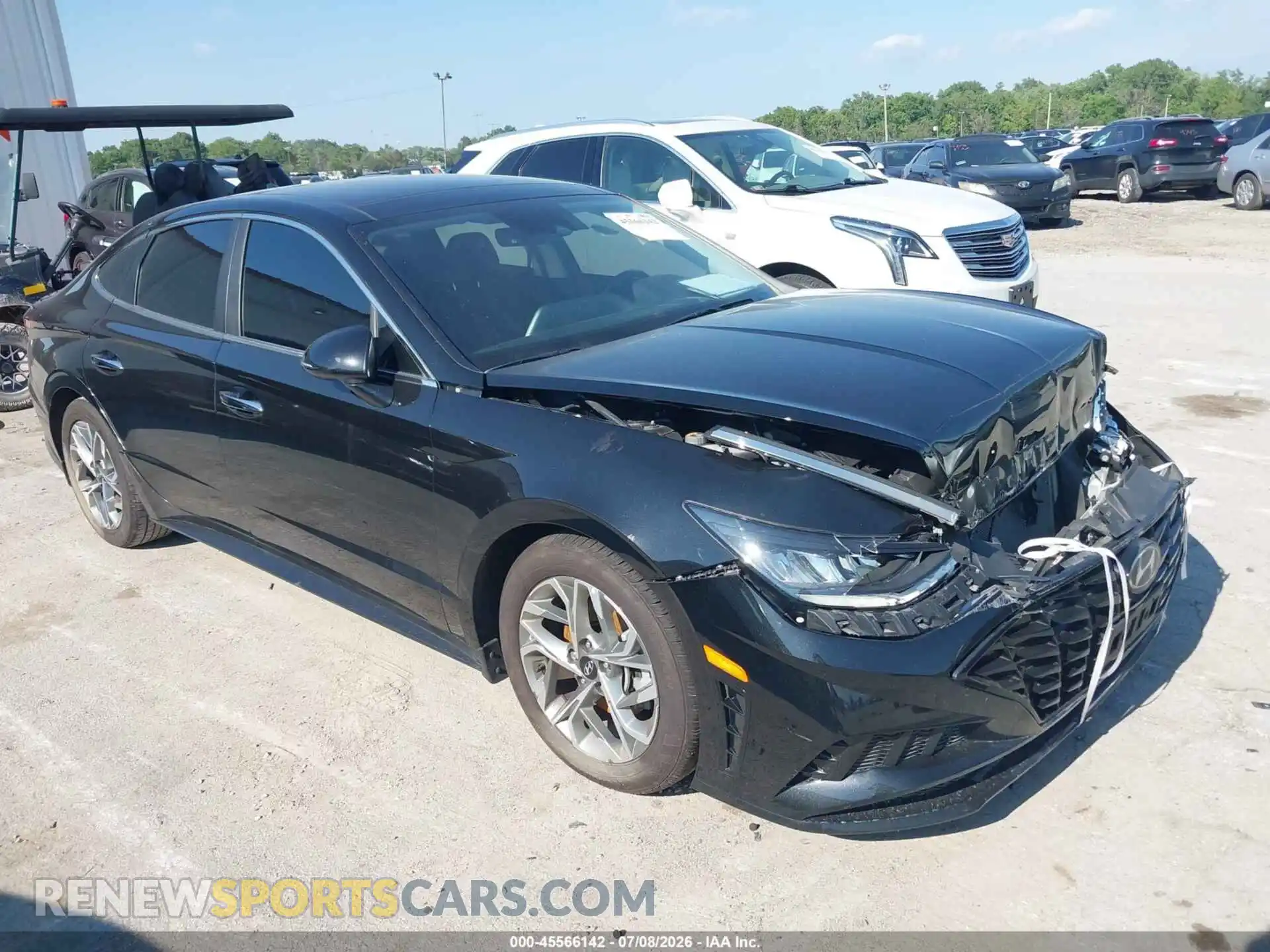 1 Photograph of a damaged car KMHL14JAXNA220994 HYUNDAI SONATA 2022