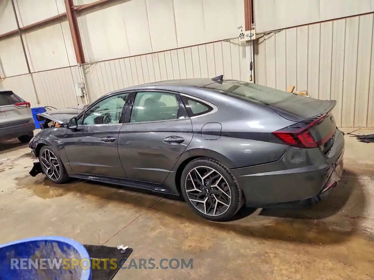2 Photograph of a damaged car KMHL14JC7NA218895 HYUNDAI SONATA 2022
