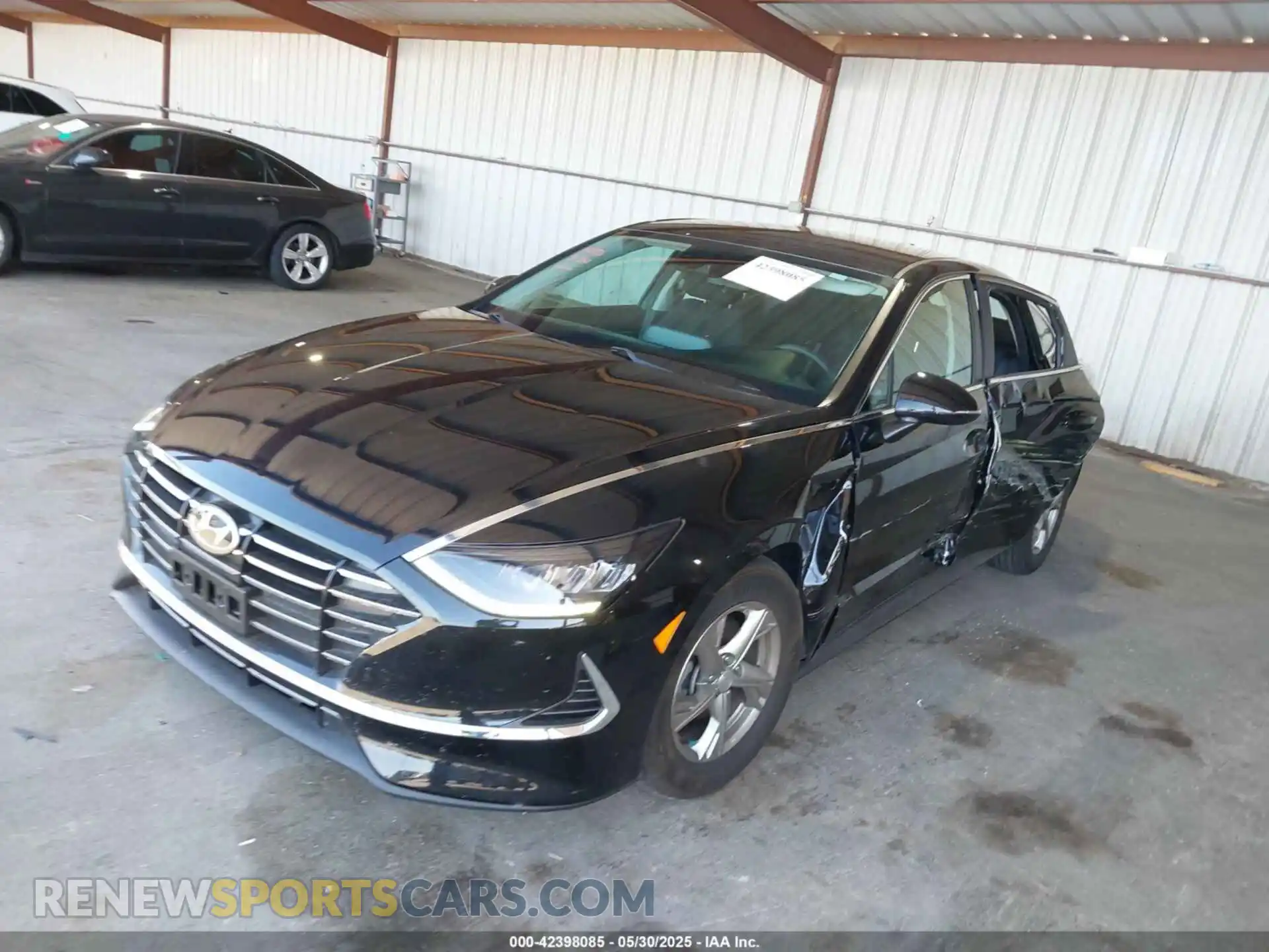2 fotografías del automóvil dañado KMHL24JA8NA217492 HYUNDAI SONATA 2022