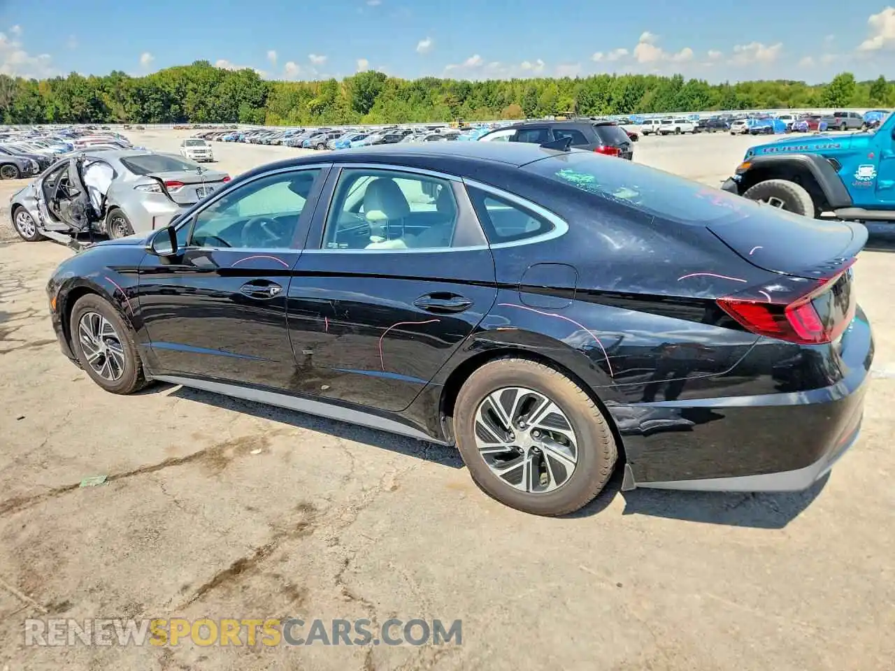 2 Фотография поврежденного автомобиля KMHL24JJ4NA048426 HYUNDAI SONATA 2022