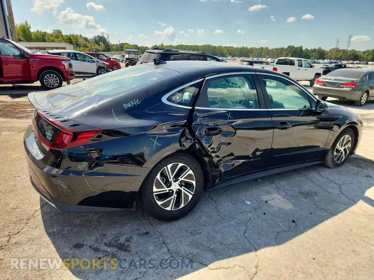 3 Фотография поврежденного автомобиля KMHL24JJ4NA048426 HYUNDAI SONATA 2022