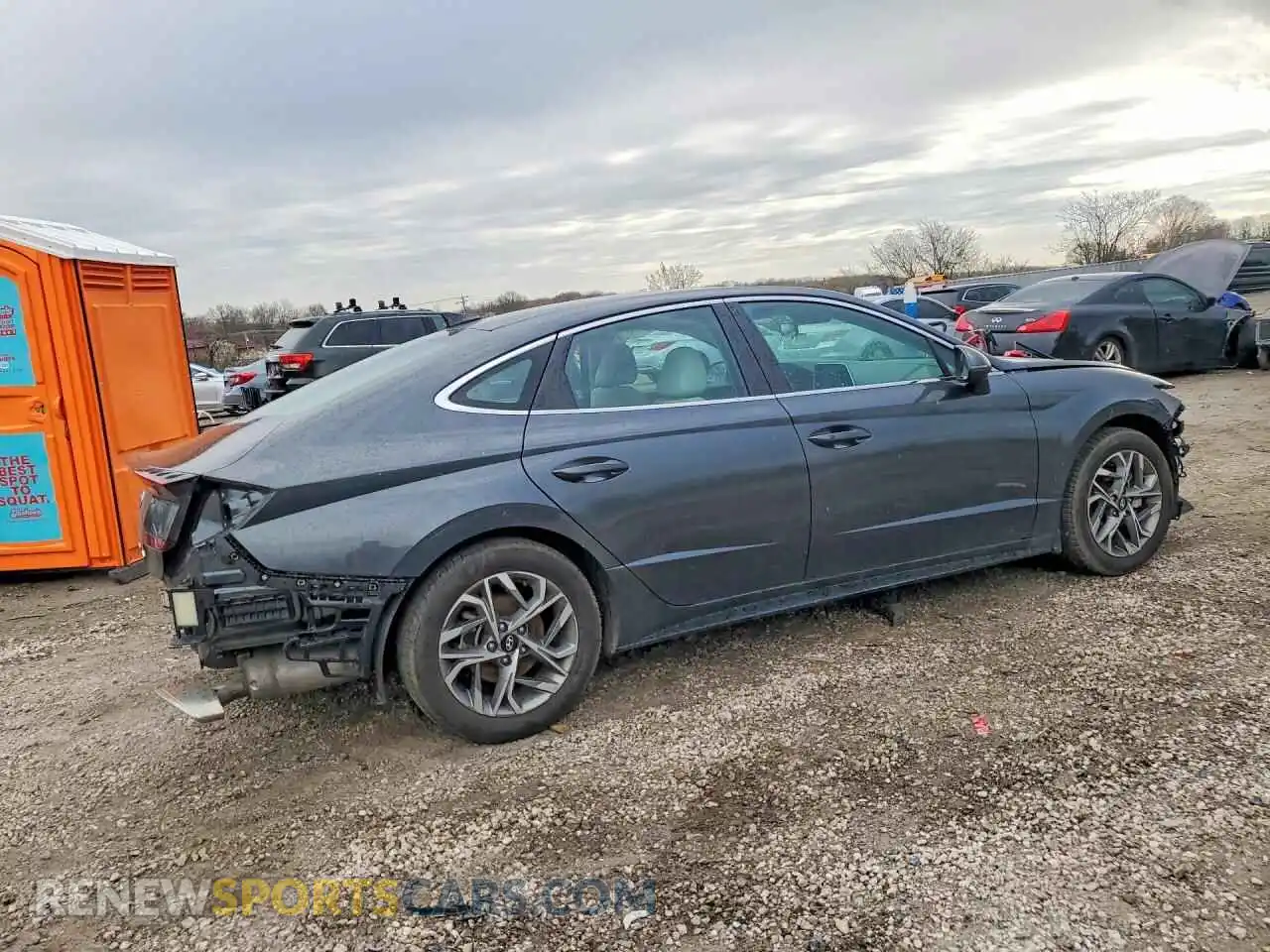 3 fotografías del automóvil dañado KMHL64JA6NA218077 HYUNDAI SONATA 2022