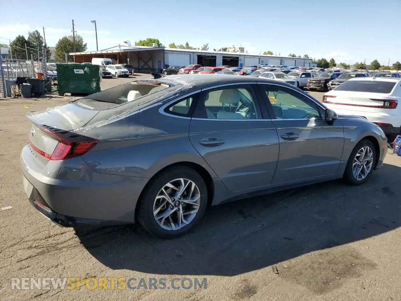 3 Photograph of a damaged car KMHL64JA7NA236751 HYUNDAI SONATA 2022