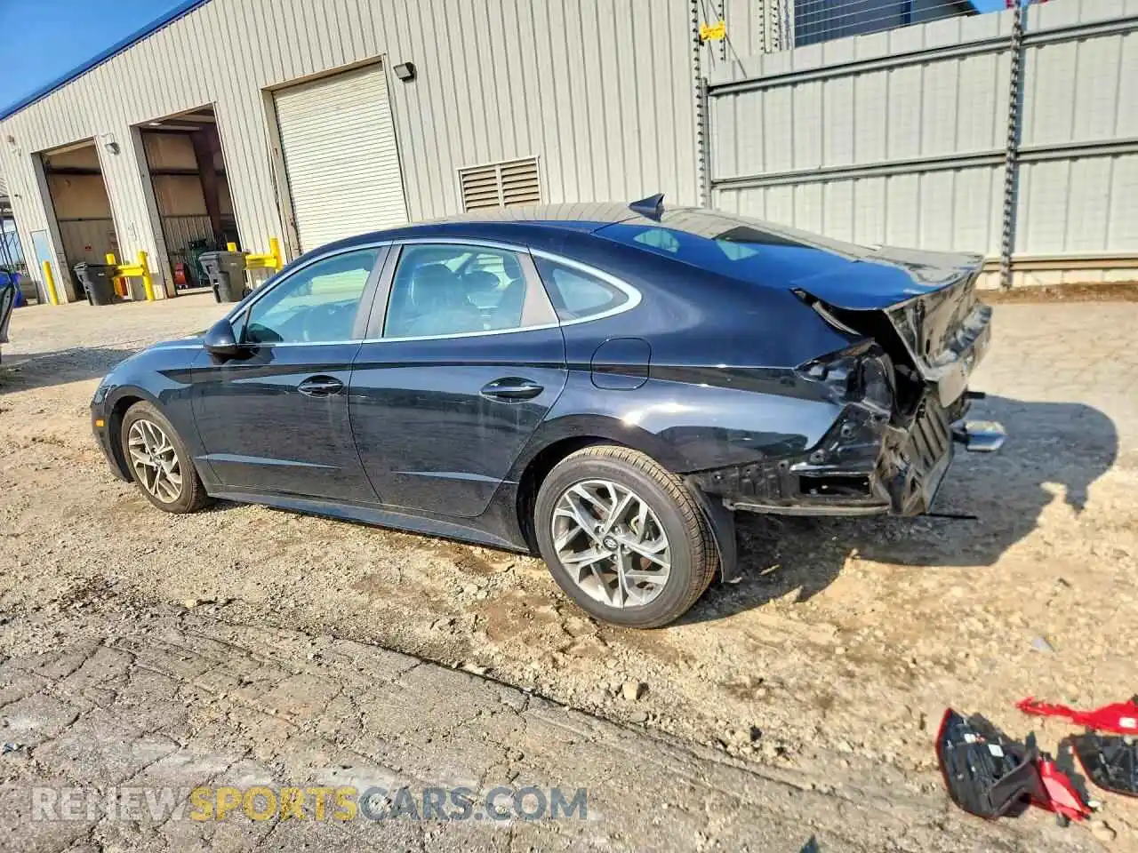 2 Photograph of a damaged car KMHL64JAXNA227509 HYUNDAI SONATA 2022