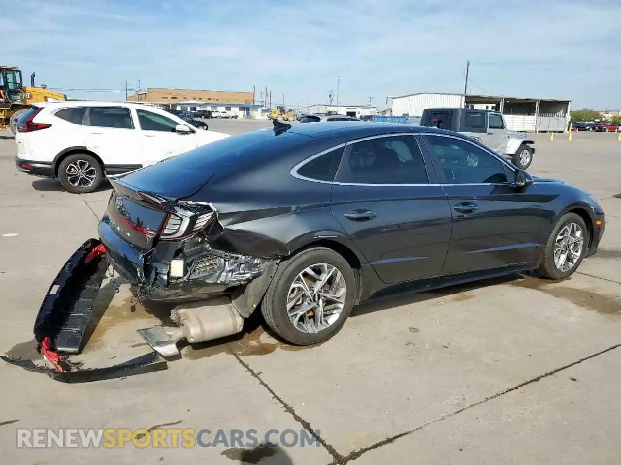 3 Photograph of a damaged car KMHL14JA4PA326361 HYUNDAI SONATA 2023