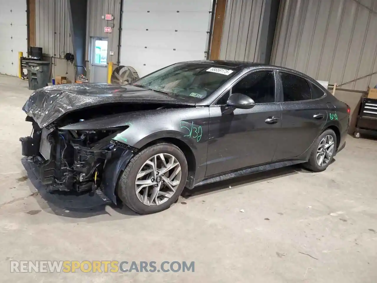 1 Photograph of a damaged car KMHL14JAXPA250998 HYUNDAI SONATA 2023