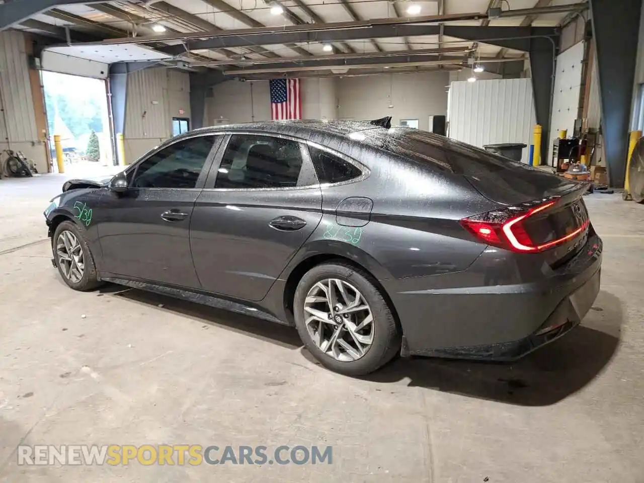 2 Photograph of a damaged car KMHL14JAXPA250998 HYUNDAI SONATA 2023