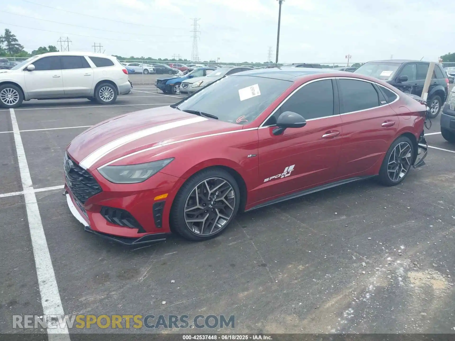2 fotografías del automóvil dañado KMHL14JC4PA274733 HYUNDAI SONATA 2023