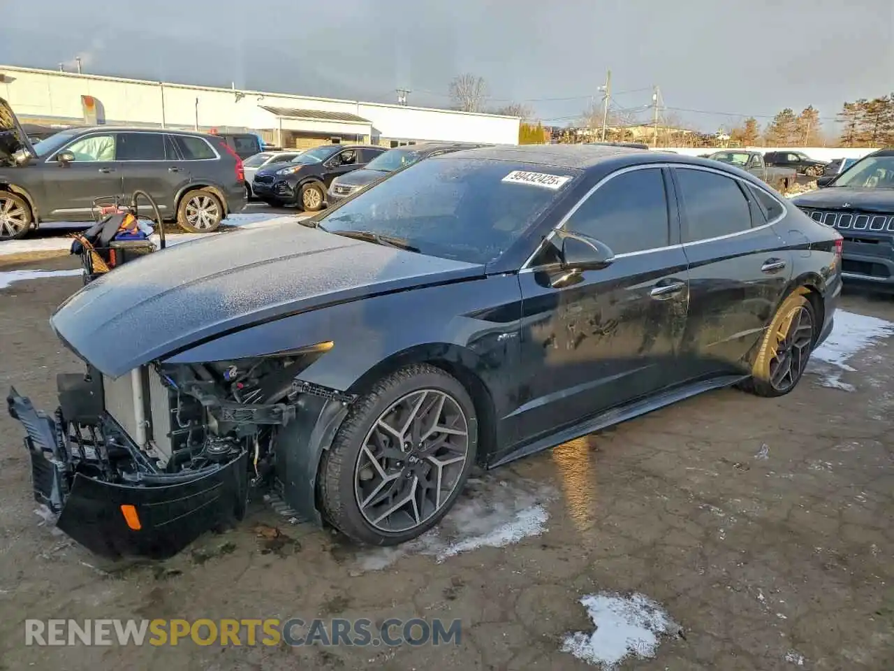 1 fotografías del automóvil dañado KMHL14JC6PA340425 HYUNDAI SONATA 2023