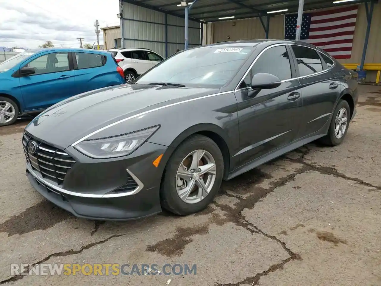 2 fotografías del automóvil dañado KMHL24JA8PA249135 HYUNDAI SONATA 2023