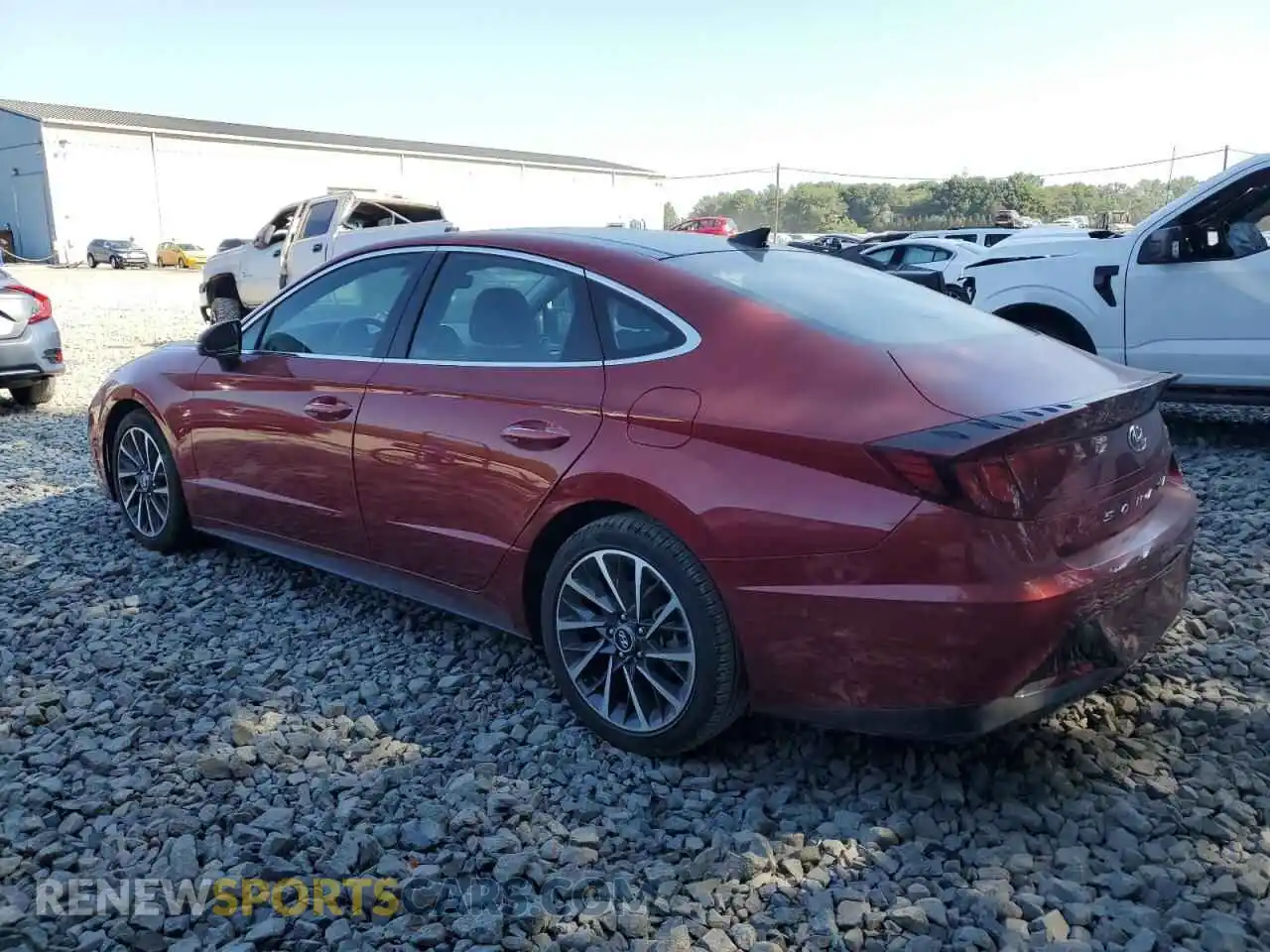 2 Photograph of a damaged car KMHL34J26PA322962 HYUNDAI SONATA 2023