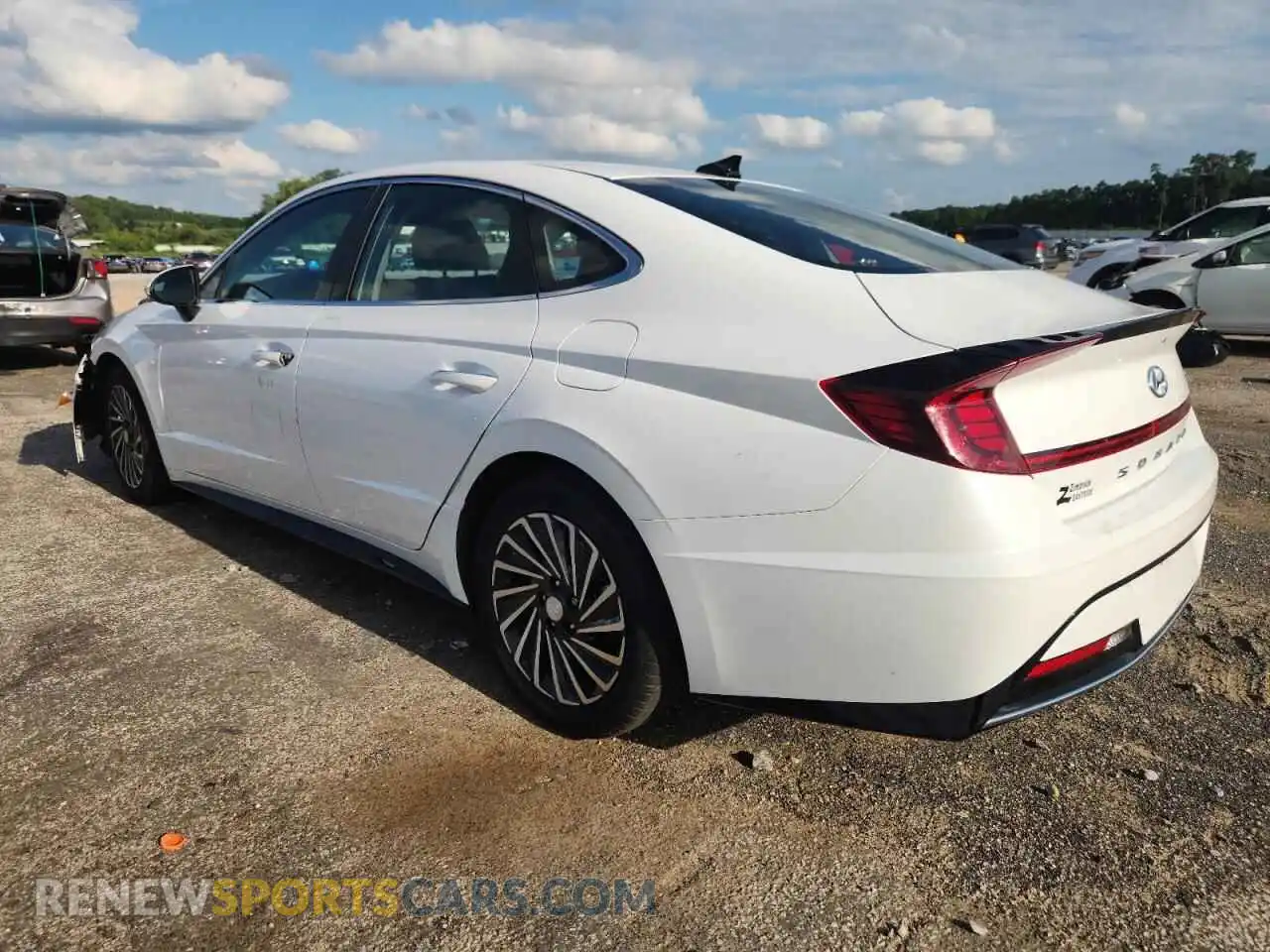 2 Photograph of a damaged car KMHL34JJ2PA068402 HYUNDAI SONATA 2023