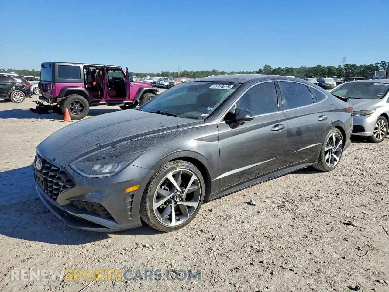1 Фотография поврежденного автомобиля KMHL44J26PA249928 HYUNDAI SONATA 2023