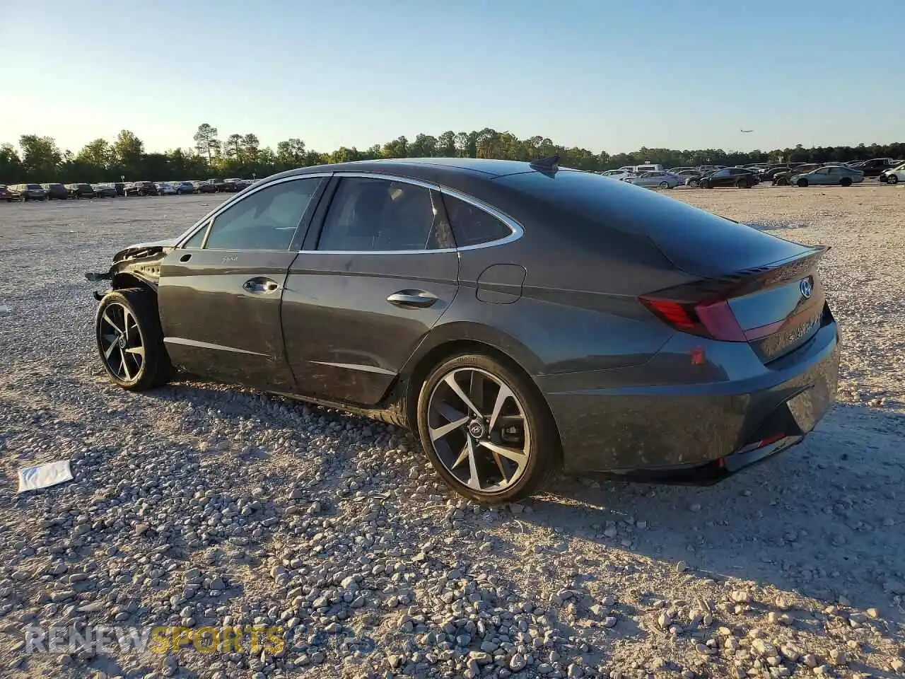 2 fotografías del automóvil dañado KMHL44J26PA271265 HYUNDAI SONATA 2023