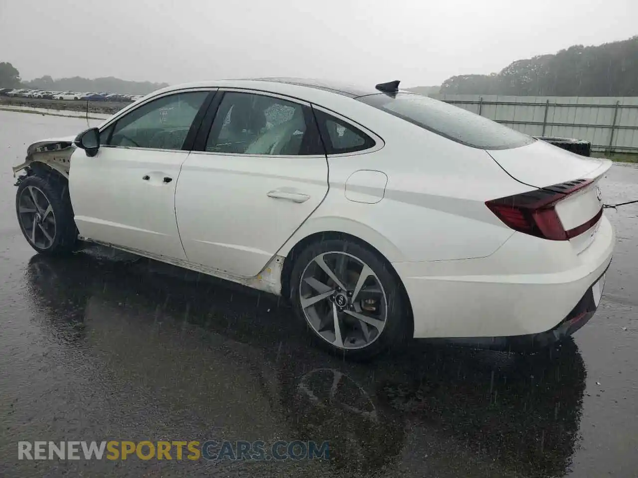 2 Photograph of a damaged car KMHL44J26PA273548 HYUNDAI SONATA 2023