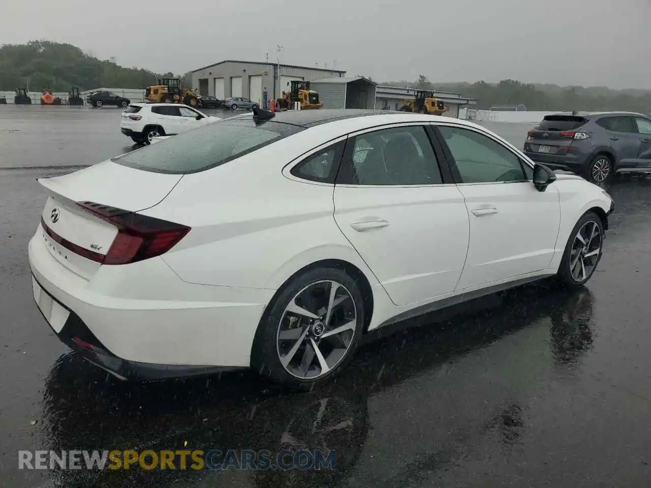 3 Photograph of a damaged car KMHL44J26PA273548 HYUNDAI SONATA 2023