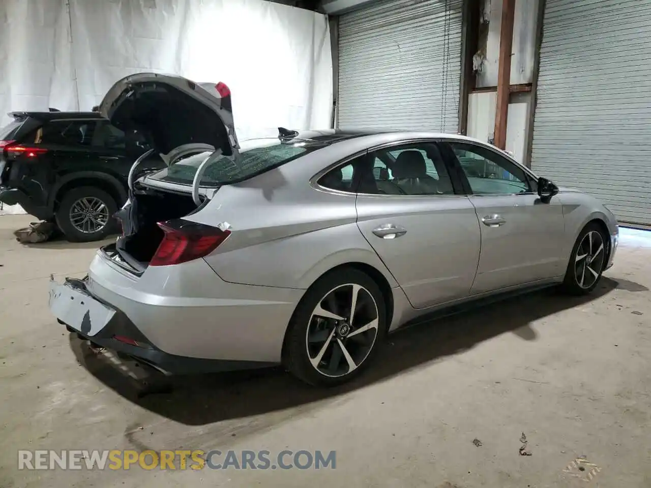 3 Photograph of a damaged car KMHL44J26PA280225 HYUNDAI SONATA 2023