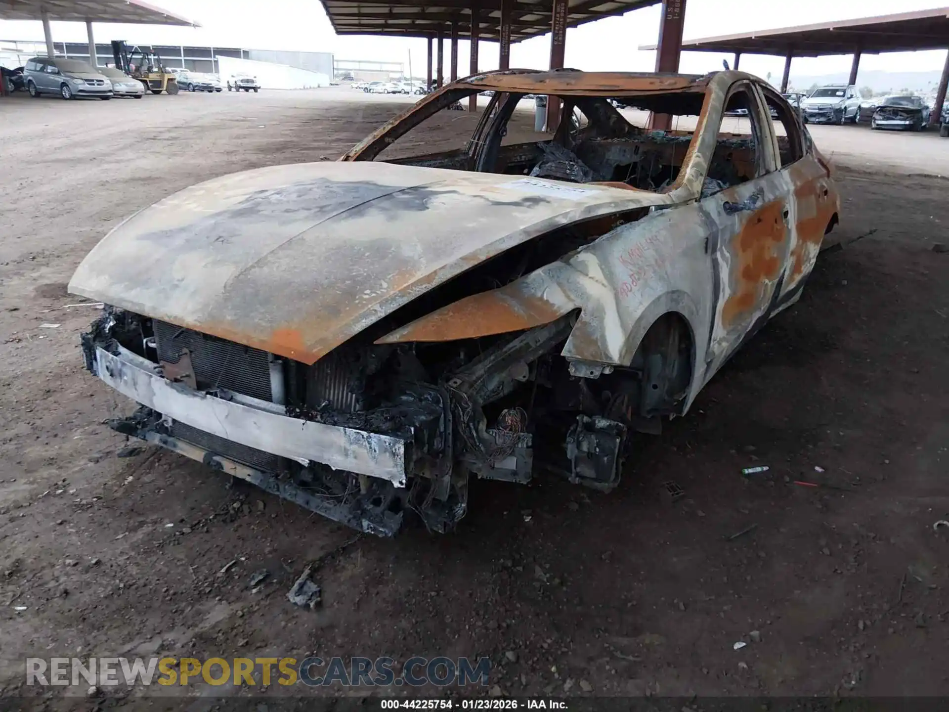 2 fotografías del automóvil dañado KMHL44J26PA289510 HYUNDAI SONATA 2023