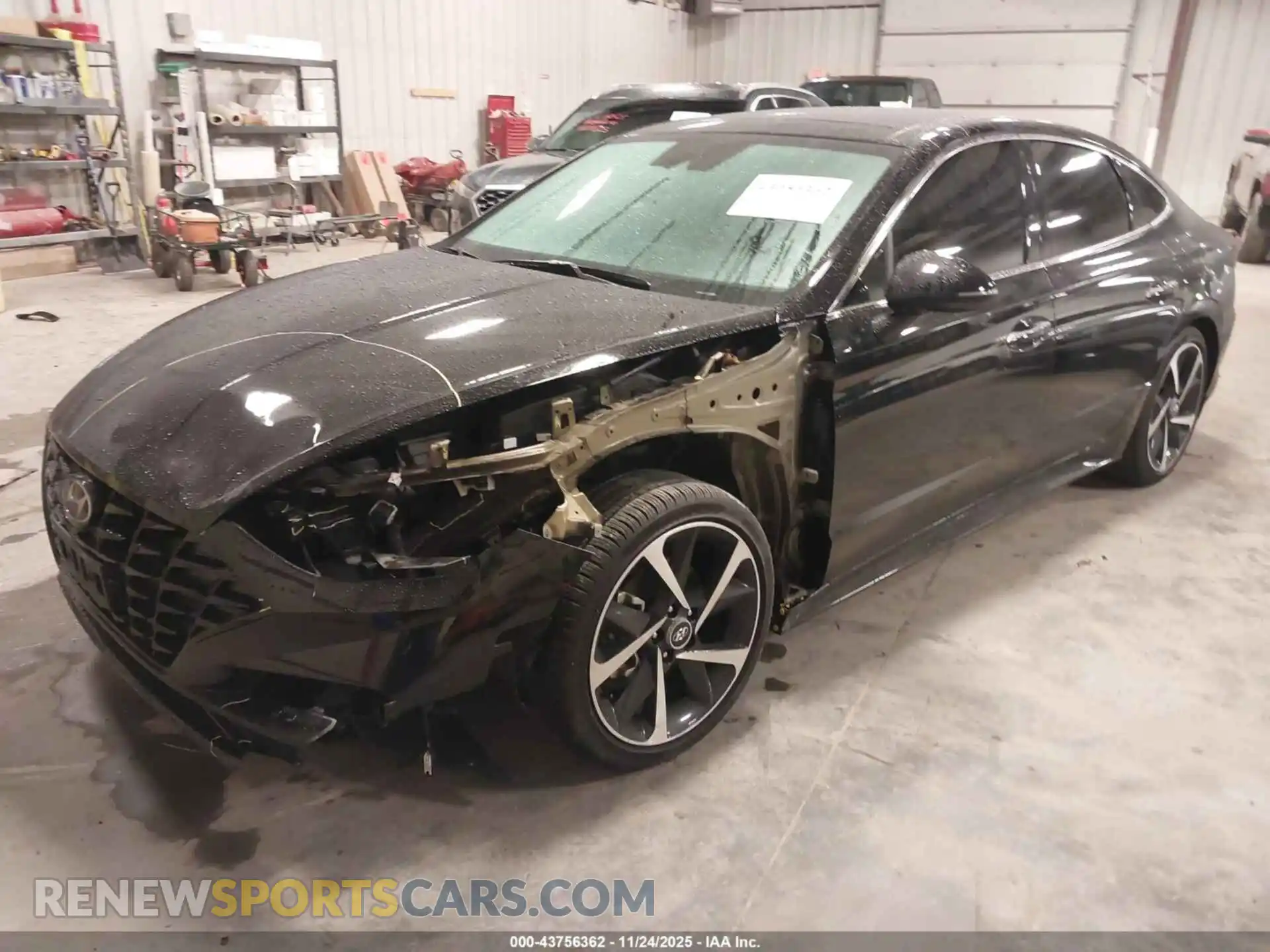 2 Photograph of a damaged car KMHL44J26PA291886 HYUNDAI SONATA 2023