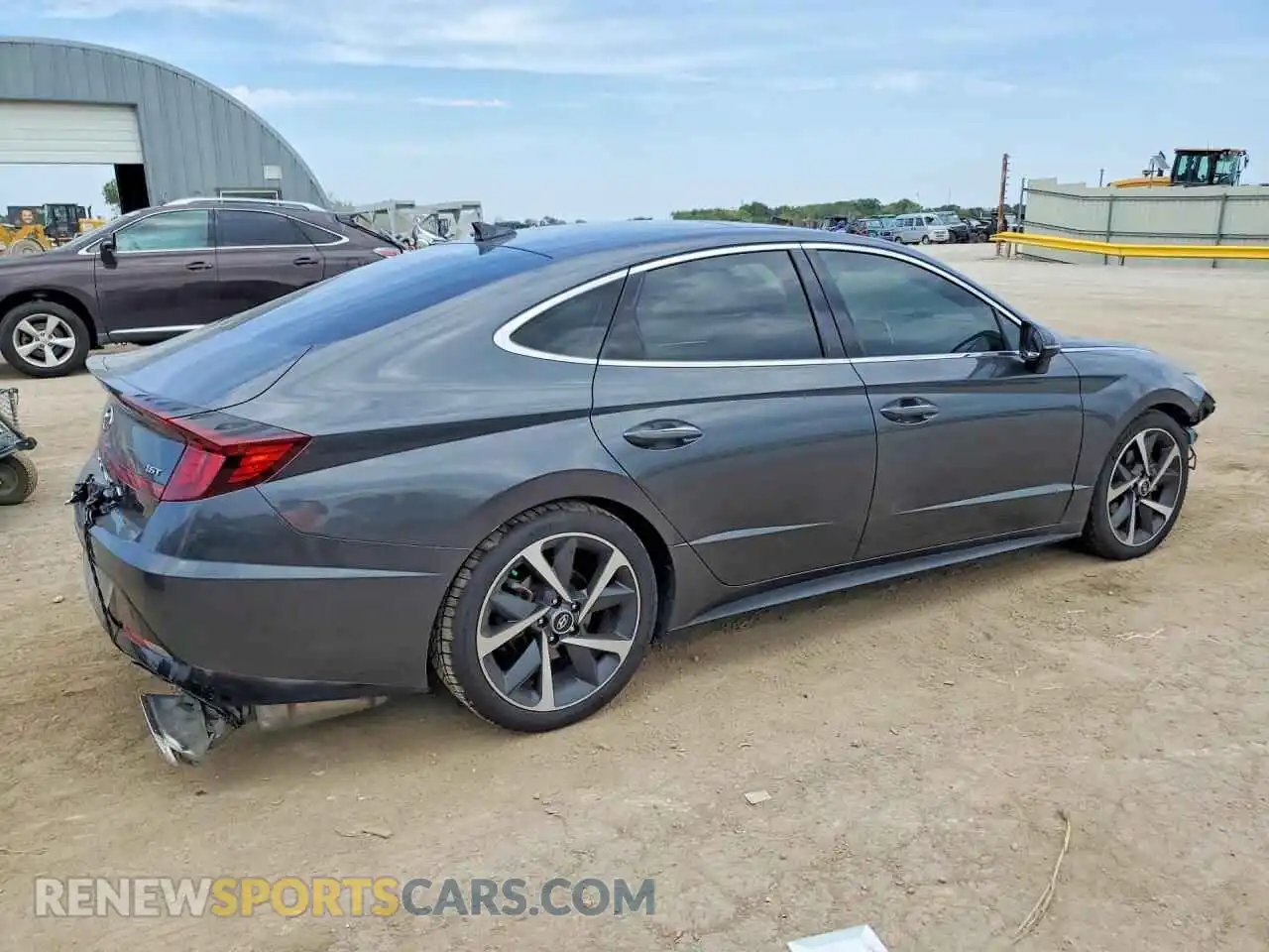 3 Photograph of a damaged car KMHL44J26PA306094 HYUNDAI SONATA 2023