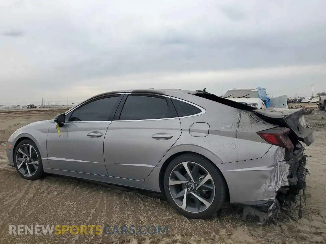 2 Photograph of a damaged car KMHL44J27PA261070 HYUNDAI SONATA 2023