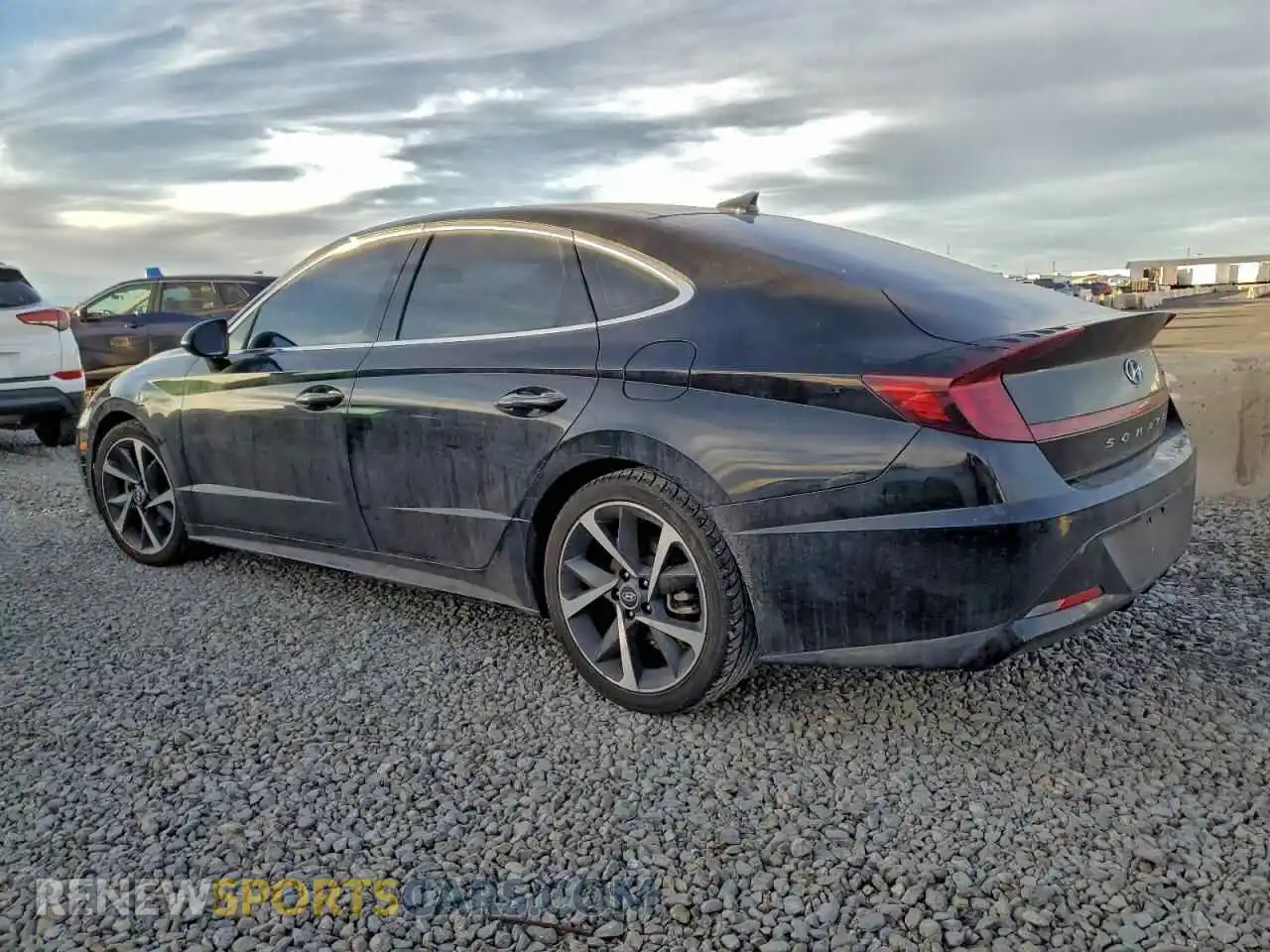 2 Photograph of a damaged car KMHL44J29PA259028 HYUNDAI SONATA 2023