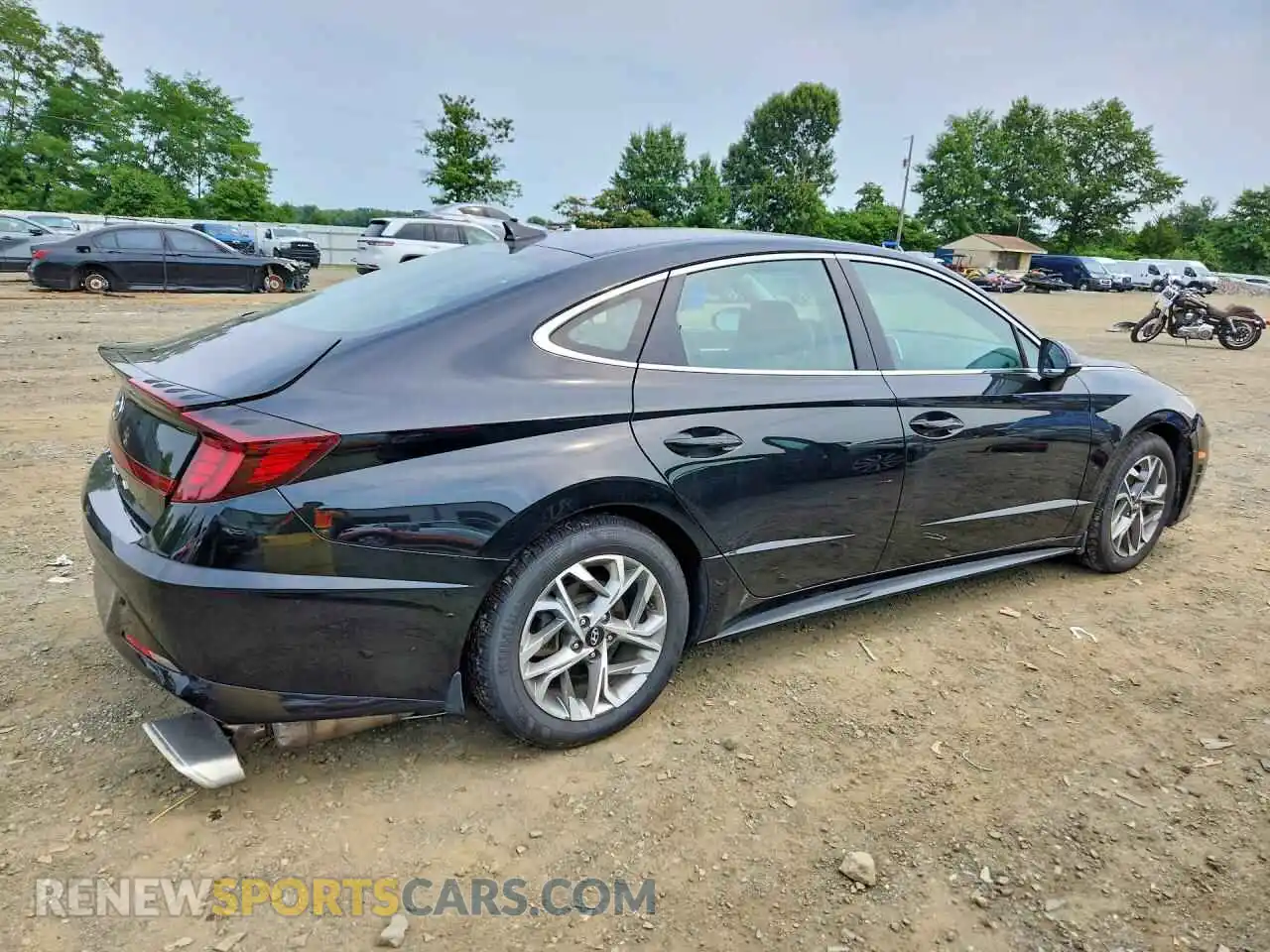 3 fotografías del automóvil dañado KMHL64JA2PA250737 HYUNDAI SONATA 2023