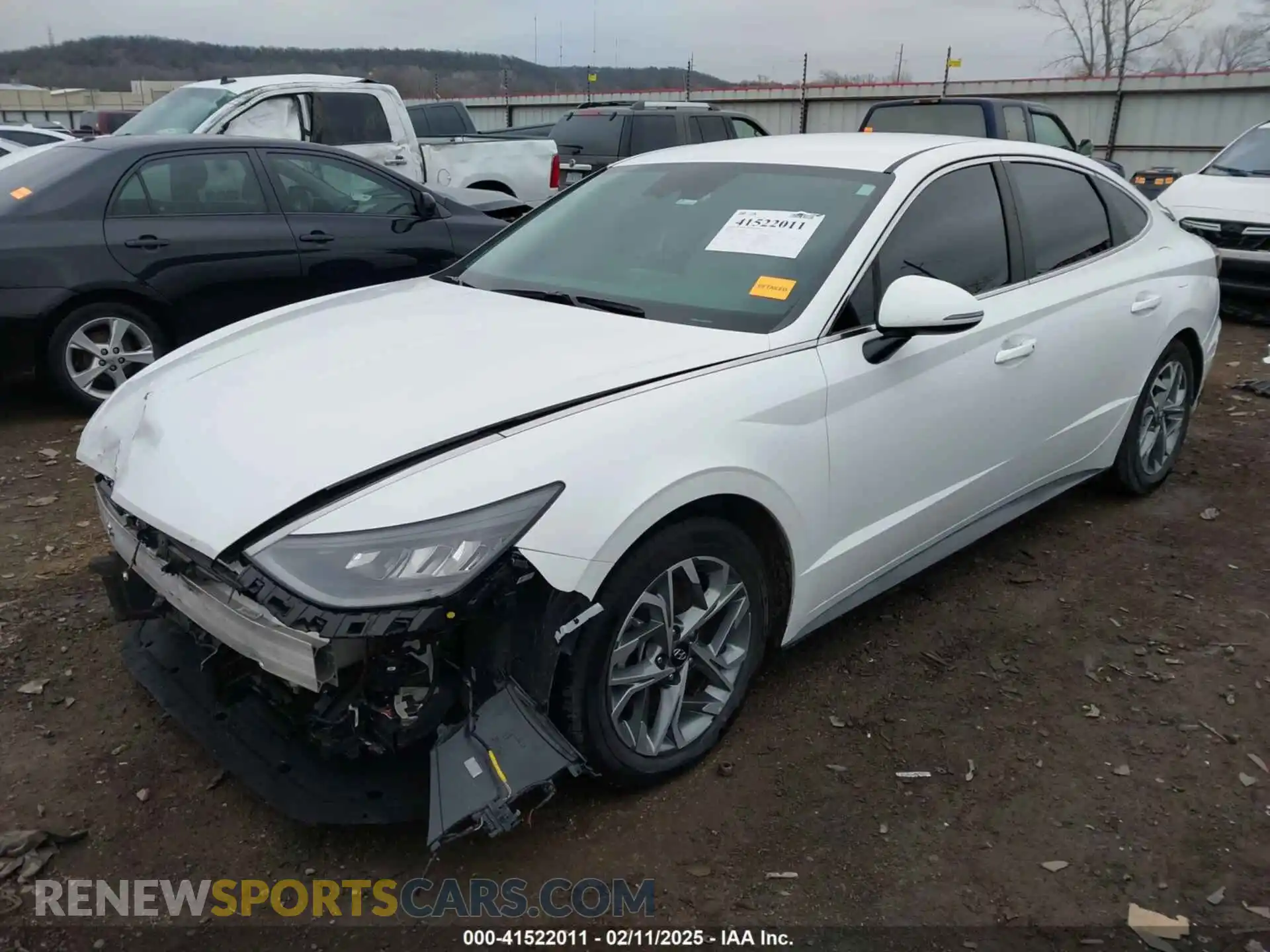 2 Photograph of a damaged car KMHL64JAXPA257760 HYUNDAI SONATA 2023