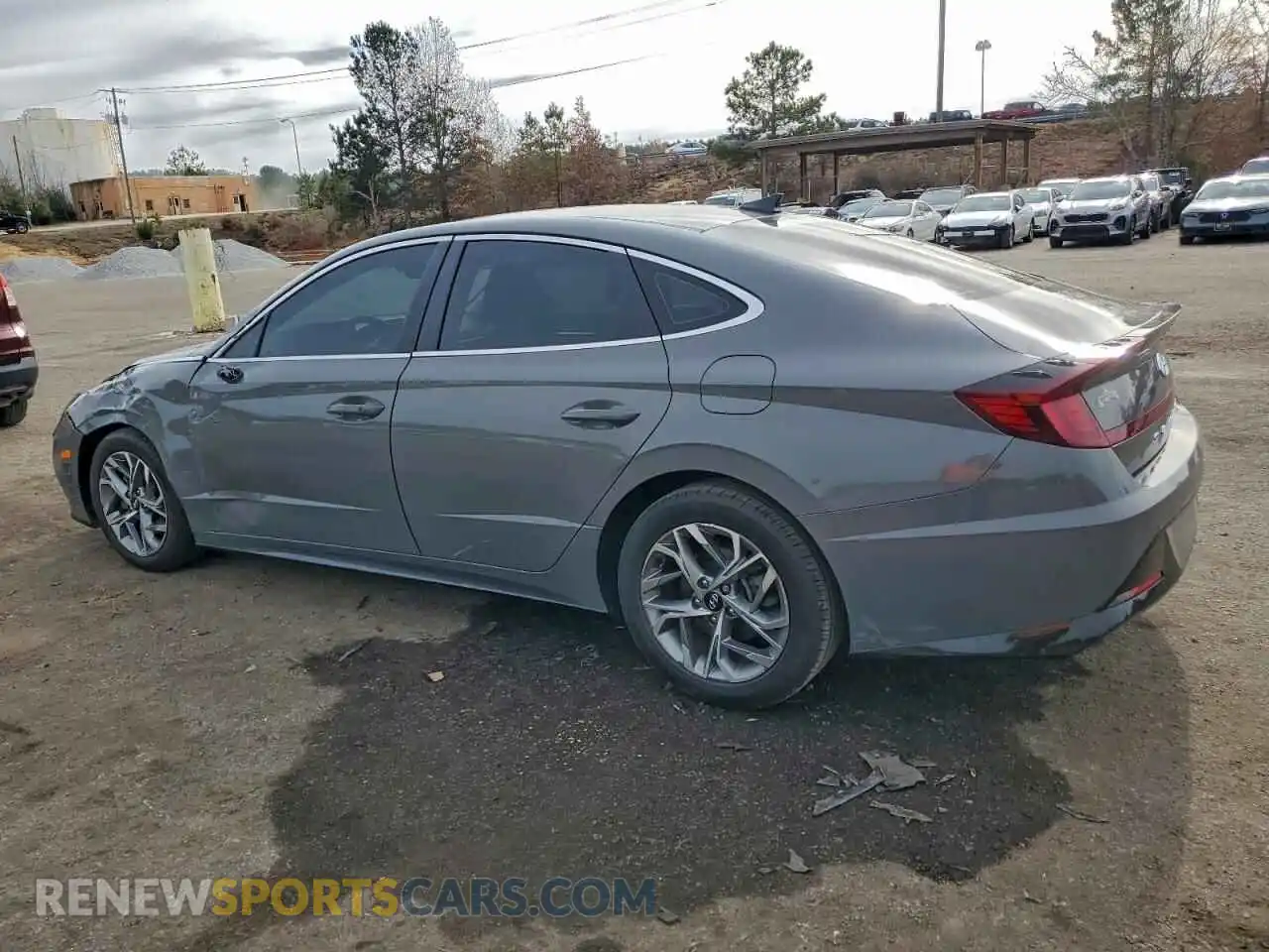 2 Photograph of a damaged car KMHL64JAXPA284974 HYUNDAI SONATA 2023