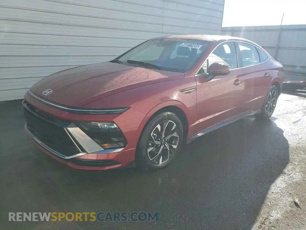 1 Photograph of a damaged car KMHL64JA2RA368063 HYUNDAI SONATA 2024
