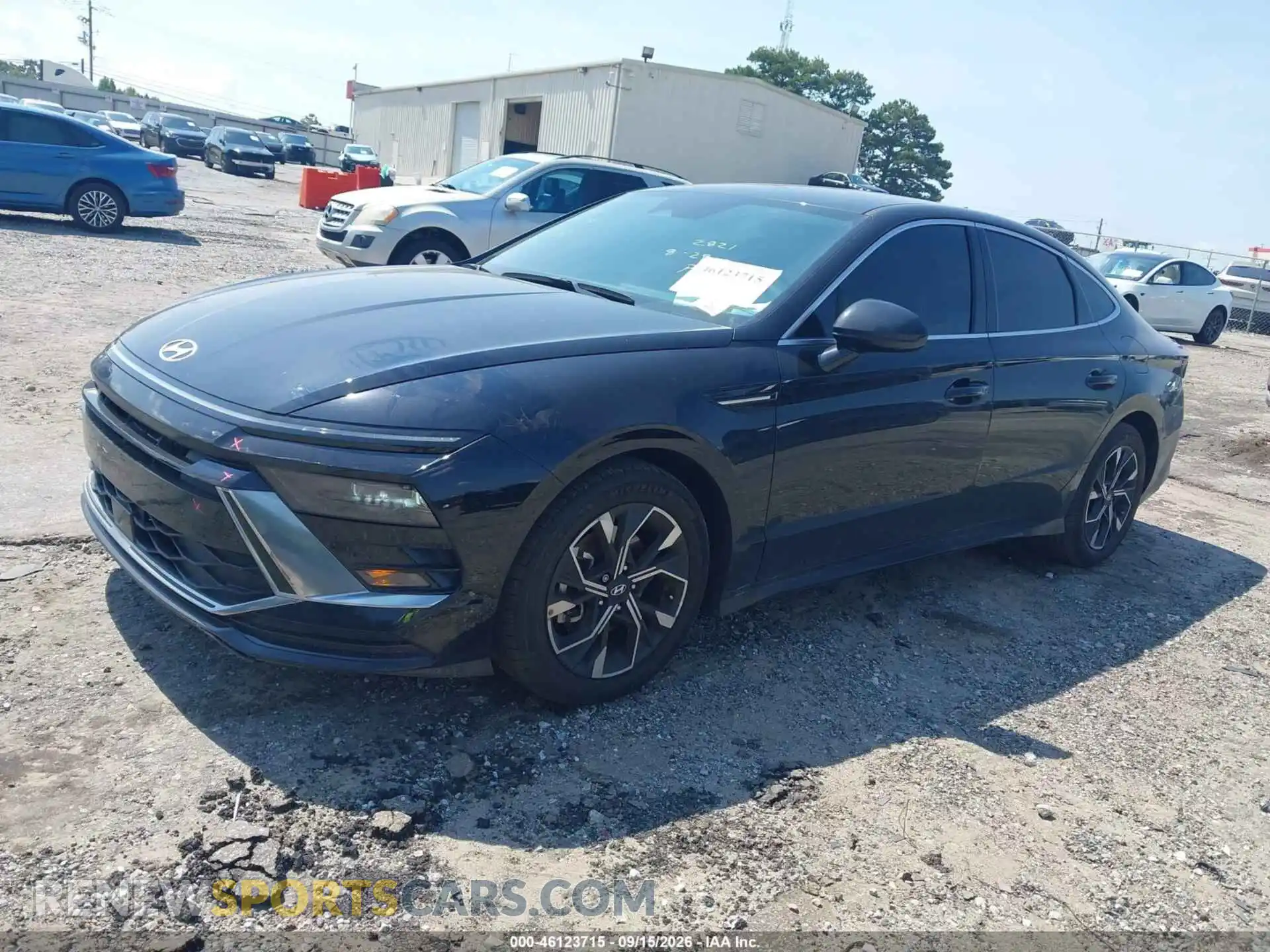 2 Photograph of a damaged car KMHL64JA3RA414497 HYUNDAI SONATA 2024