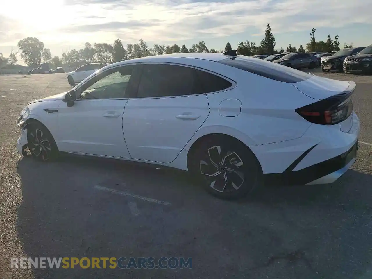 2 Photograph of a damaged car KMHL64JA3RA420185 HYUNDAI SONATA 2024