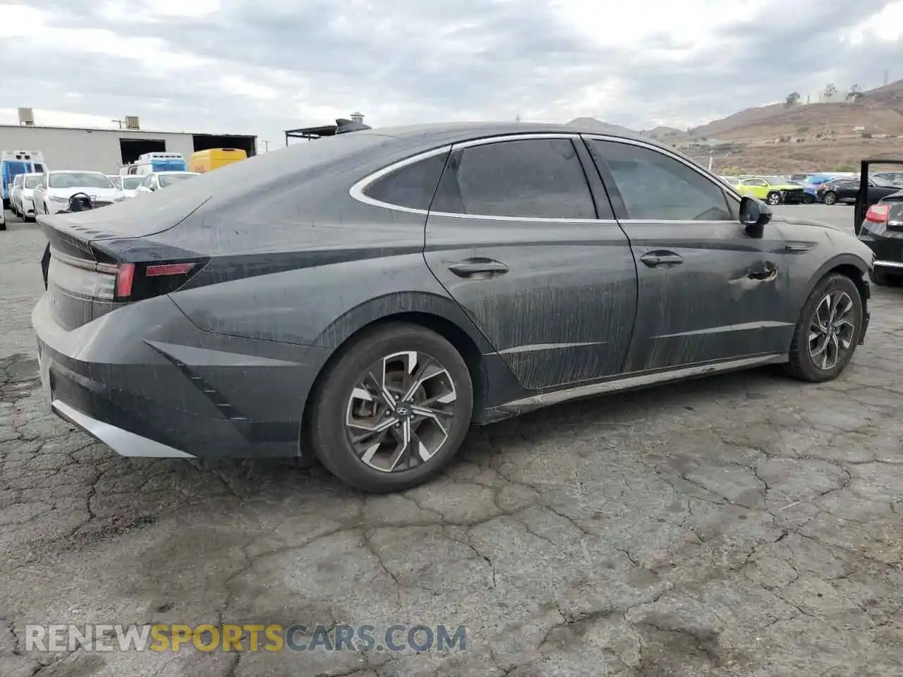 3 Photograph of a damaged car KMHL64JA9RA418621 HYUNDAI SONATA 2024