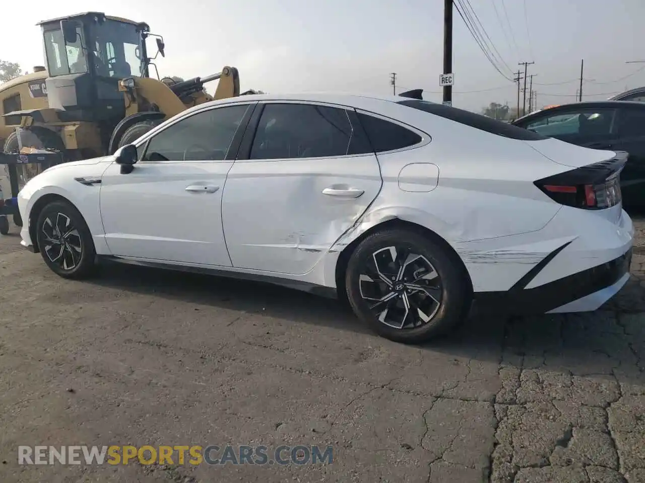 2 Photograph of a damaged car KMHL64JAXRA420541 HYUNDAI SONATA 2024