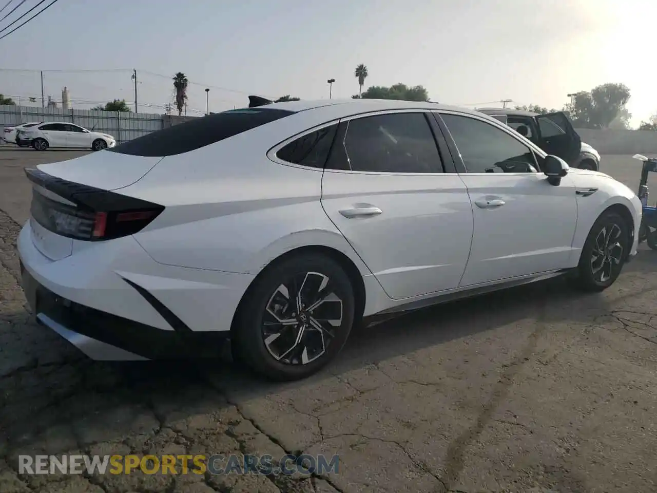 3 Photograph of a damaged car KMHL64JAXRA420541 HYUNDAI SONATA 2024