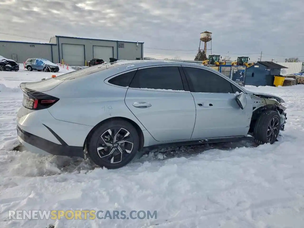 3 Photograph of a damaged car KMHL64JAXRA426517 HYUNDAI SONATA 2024