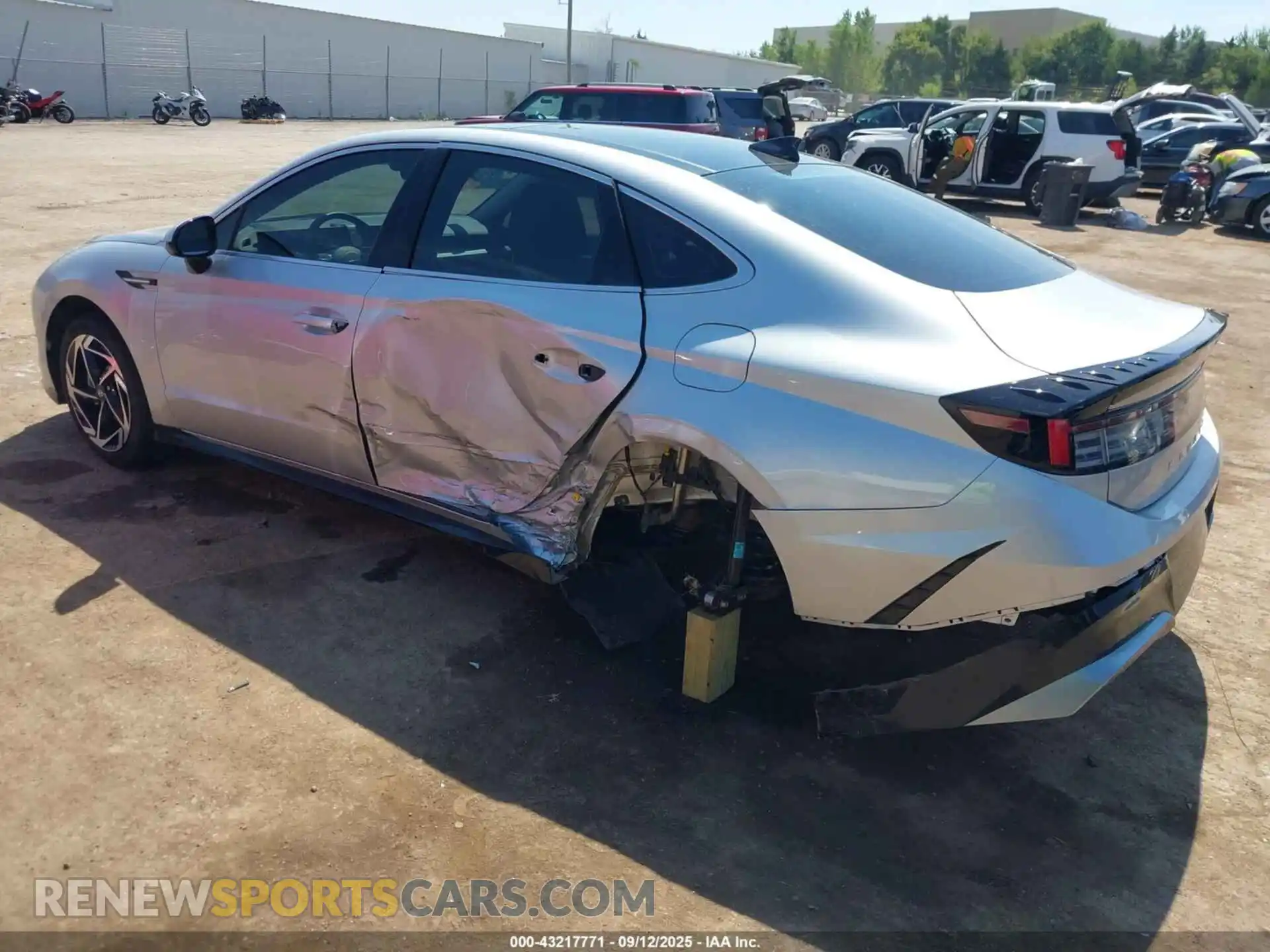 3 fotografías del automóvil dañado KMHL14JA7SA458961 HYUNDAI SONATA 2025