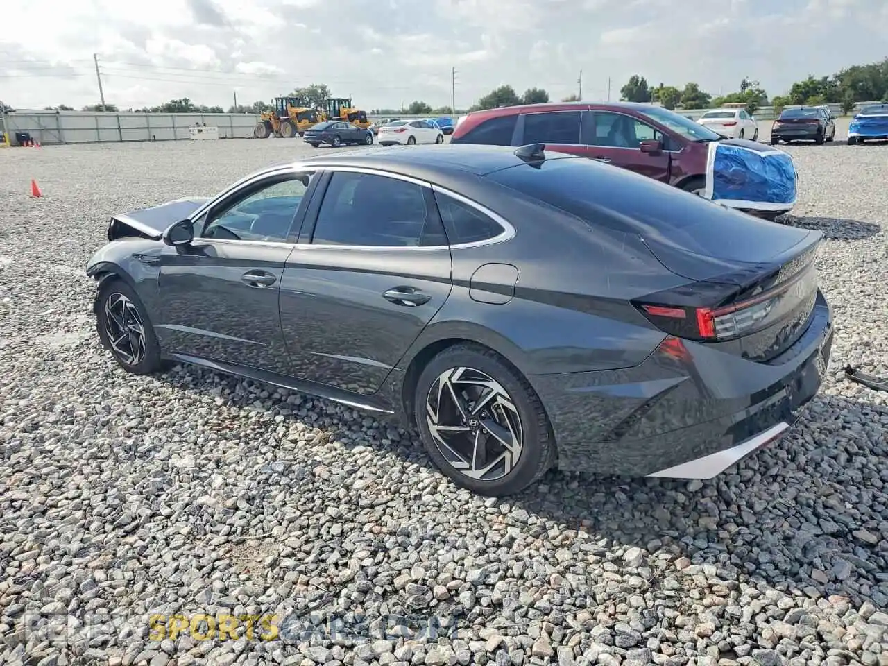 2 Photograph of a damaged car KMHL14JA9SA450179 HYUNDAI SONATA 2025