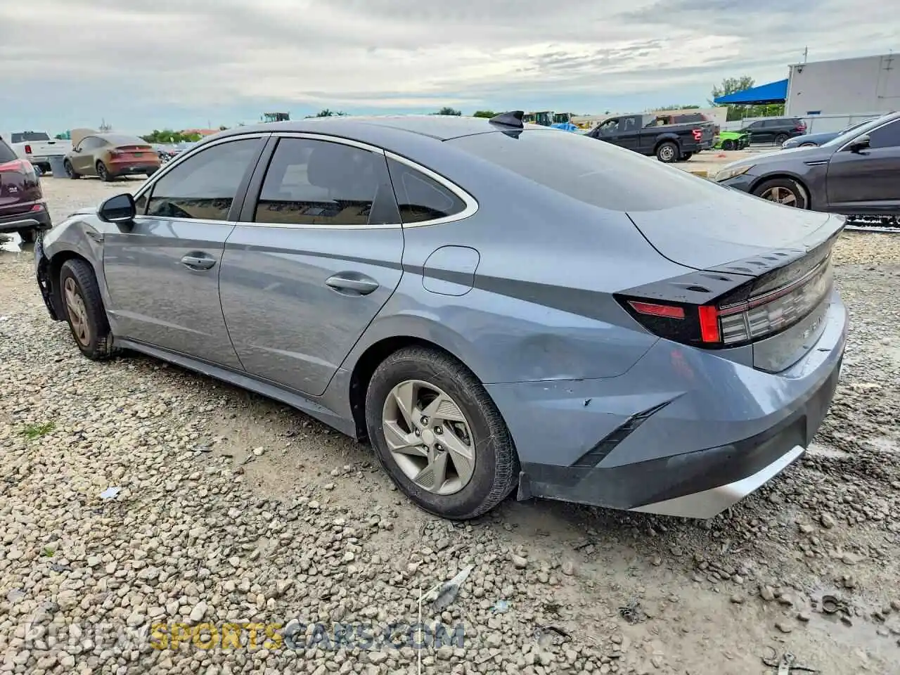 2 Photograph of a damaged car KMHL24JAXSA428334 HYUNDAI SONATA 2025