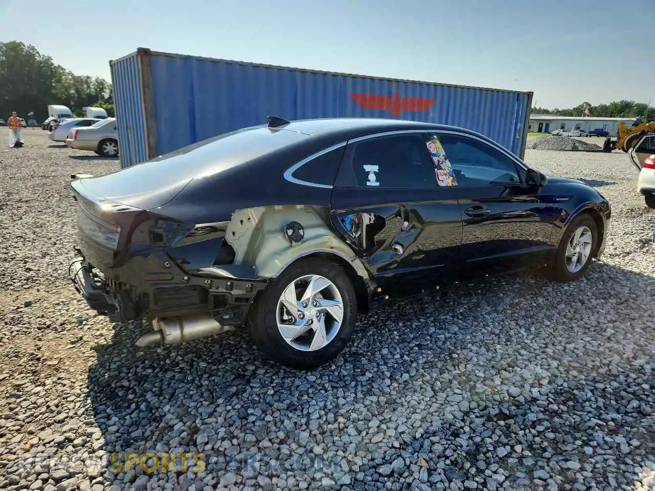 3 Photograph of a damaged car KMHL24JAXSA485844 HYUNDAI SONATA 2025