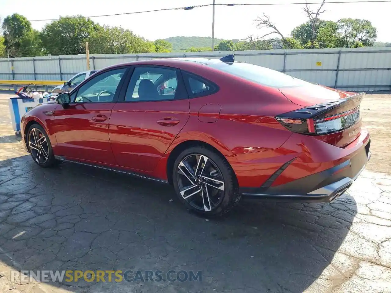 2 Photograph of a damaged car KMHL54JC3SA521074 HYUNDAI SONATA 2025
