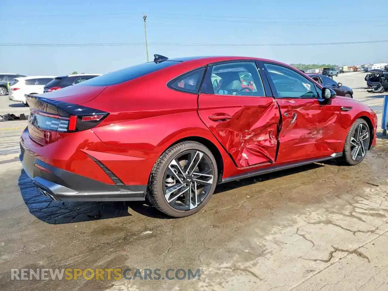3 Photograph of a damaged car KMHL54JC3SA521074 HYUNDAI SONATA 2025
