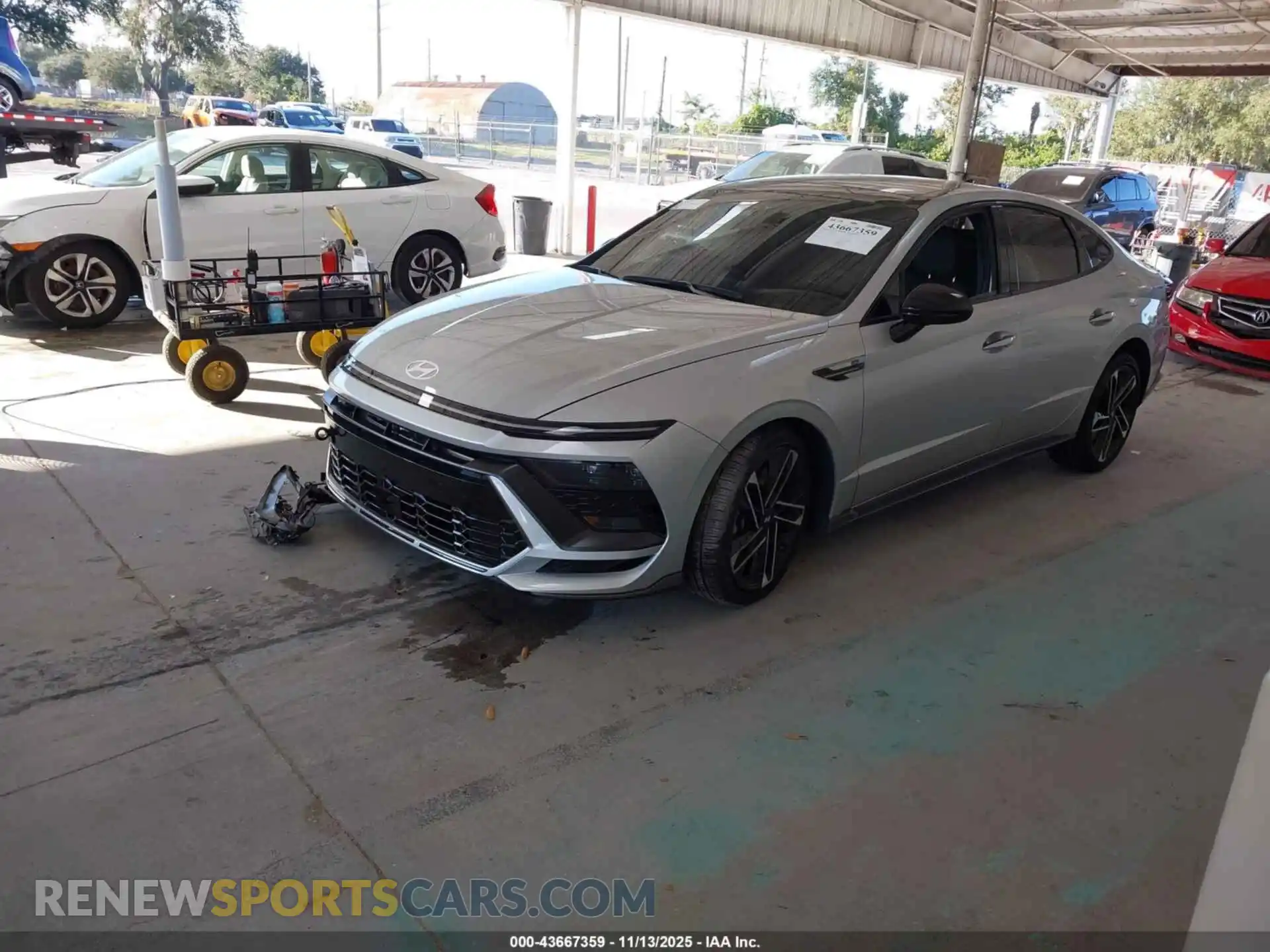 2 fotografías del automóvil dañado KMHL54JC7SA488922 HYUNDAI SONATA 2025